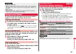 Предварительный просмотр 389 страницы Docomo Style P-06A Instruction Manual