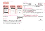 Предварительный просмотр 39 страницы Docomo STYLE Series P-03A Instruction Manual