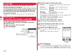 Предварительный просмотр 138 страницы Docomo STYLE Series P-03A Instruction Manual