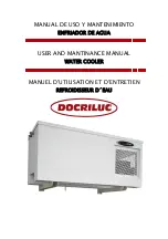 DOCRILUC ENFRIADOR-AGUA User And Mantinance Manual предпросмотр