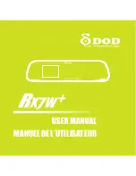 Предварительный просмотр 1 страницы DOD RX7W PLUS User Manual