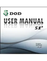 DOD S1+ Use Manual preview