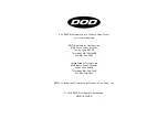 Предварительный просмотр 14 страницы DOD SR 231QX, SR 430QX, SR 431QX, Owner'S Manual