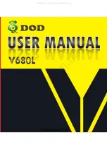 Preview for 2 page of DOD V680L User Manual