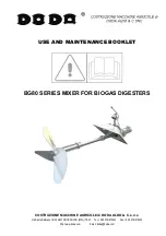 DODA BG80 18.5 kW Use And Maintenance Booklet preview