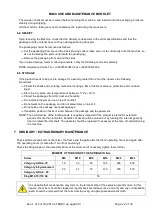 Preview for 22 page of DODA BG80 18.5 kW Use And Maintenance Booklet