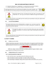 Preview for 31 page of DODA BG80 18.5 kW Use And Maintenance Booklet