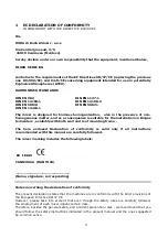 Preview for 3 page of DODA BG80 18,5kW Use And Maintenance Manual