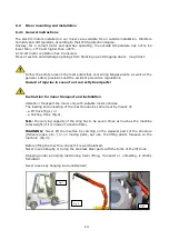 Preview for 14 page of DODA BG80 18,5kW Use And Maintenance Manual