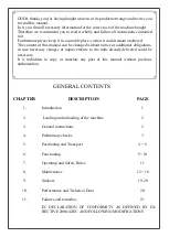 Preview for 5 page of DODA SEPARATOR 2000 Use And Maintenance Booklet