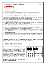 Preview for 8 page of DODA SEPARATOR 2000 Use And Maintenance Booklet