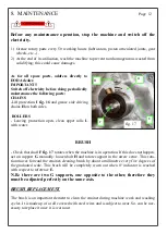 Preview for 17 page of DODA SEPARATOR 2000 Use And Maintenance Booklet