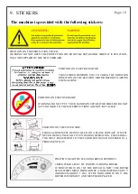 Preview for 24 page of DODA SEPARATOR 2000 Use And Maintenance Booklet