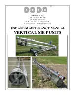 DODA Super 120 Use And Maintenance Manual preview