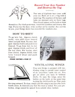 Предварительный просмотр 11 страницы Dodge 1941 D-19 Owner'S Manual