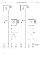 Предварительный просмотр 92 страницы Dodge 1997 Neon WIRING DIAGRAMS Owner'S Manual