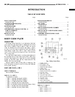 Предварительный просмотр 2 страницы Dodge 2001 Ram 1500 Owner'S Manual