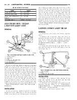 Предварительный просмотр 974 страницы Dodge 2006 Sprinter Manual