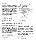 Предварительный просмотр 1994 страницы Dodge 2006 Sprinter Manual