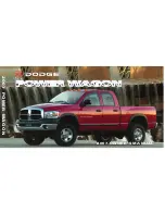 Предварительный просмотр 1 страницы Dodge 2007 Power Wagon Owner'S Manual