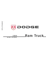 Предварительный просмотр 1 страницы Dodge 2008 DH Ram Owner'S Manual