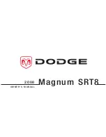 Dodge 2008 DX-49 Magnum SRT8 Owner'S Manual предпросмотр