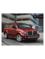 Предварительный просмотр 1 страницы Dodge 2009 durango Manual