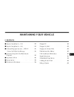 Предварительный просмотр 378 страницы Dodge 2010 Caliber Owner'S Manual