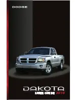 Предварительный просмотр 1 страницы Dodge 2010 Dakota User Manual