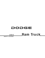 Dodge 2010 Ram Truck Chassis Owner'S Manual предпросмотр