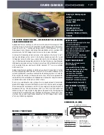 Предварительный просмотр 1 страницы Dodge 2012 Grand Caravan Specifications