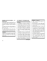 Preview for 205 page of Dodge 2015 Charger SRT 392 Operating Instructions Manual