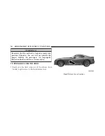 Предварительный просмотр 106 страницы Dodge 2016 Viper SRT ACR Owner'S Manual