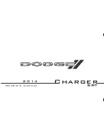 Dodge CHALLENGER SRT 2014 Owner'S Manual предпросмотр