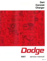 Dodge Charger 1967 Service Manual предпросмотр