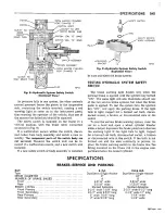 Preview for 170 page of Dodge Charger 1967 Service Manual