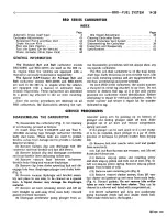 Preview for 485 page of Dodge Charger 1967 Service Manual