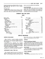 Preview for 738 page of Dodge Charger 1967 Service Manual