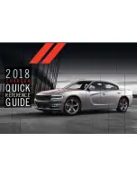 Dodge charger 2018 Quick Reference Manual preview