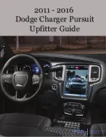 Dodge Charger Pursuit 2011 Upfitter Manual предпросмотр