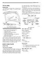 Предварительный просмотр 4 страницы Dodge Dakota 2001 Service Manual