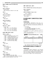 Предварительный просмотр 5 страницы Dodge Dakota 2001 Service Manual