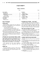 Предварительный просмотр 67 страницы Dodge Dakota 2001 Service Manual