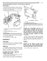 Предварительный просмотр 268 страницы Dodge Dakota 2001 Service Manual