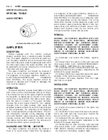 Предварительный просмотр 291 страницы Dodge Dakota 2001 Service Manual