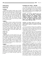 Предварительный просмотр 304 страницы Dodge Dakota 2001 Service Manual