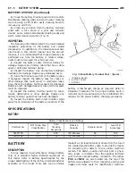 Предварительный просмотр 345 страницы Dodge Dakota 2001 Service Manual