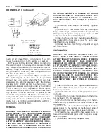 Предварительный просмотр 389 страницы Dodge Dakota 2001 Service Manual