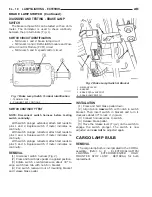 Предварительный просмотр 461 страницы Dodge Dakota 2001 Service Manual