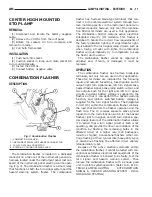 Предварительный просмотр 462 страницы Dodge Dakota 2001 Service Manual